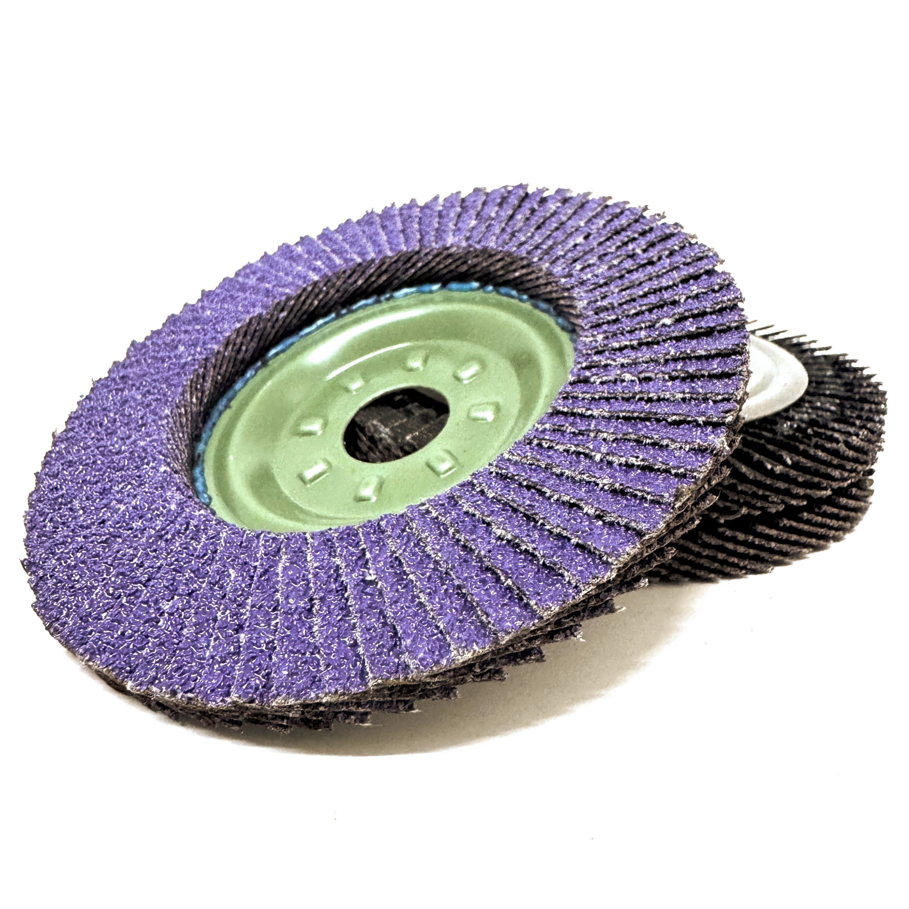 Purple Ceramic Flap Disc – Metal Backing 