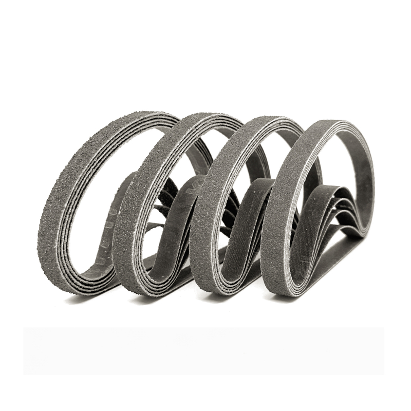 Black Silicon Carbide Sanding Belt 10 x 330 mm
