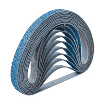 Blue Zirconia Corundum Sanding Belt 10 x 330 mm