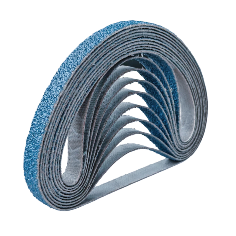 Blue Zirconia Corundum Sanding Belt 10 x 330 mm