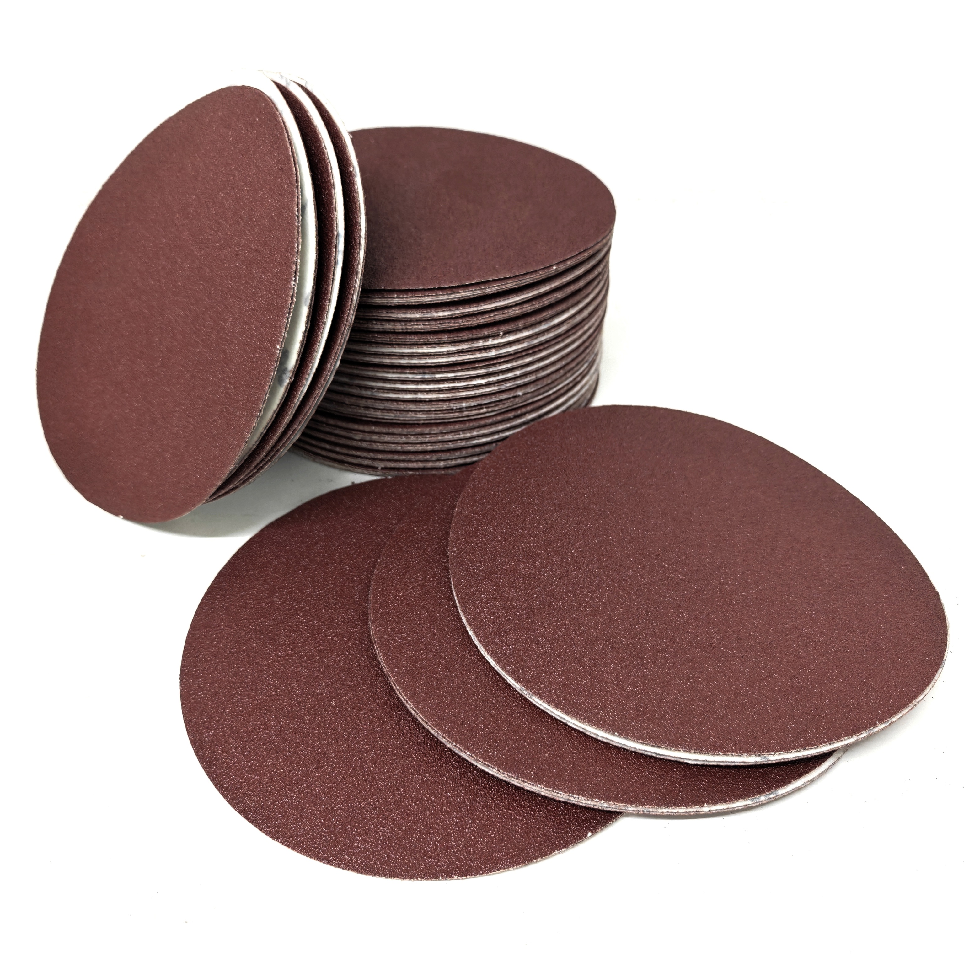 Red Aluminum Oxide 125mm Velcro Sanding Disc 