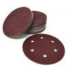 Red Aluminum Oxide 6 Holes 230mm Velcro Sanding Disc