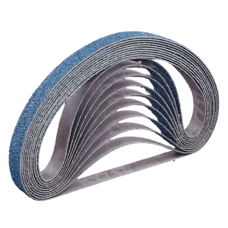 Blue Zirconia Corundum Sanding Belt 13 x 457 mm