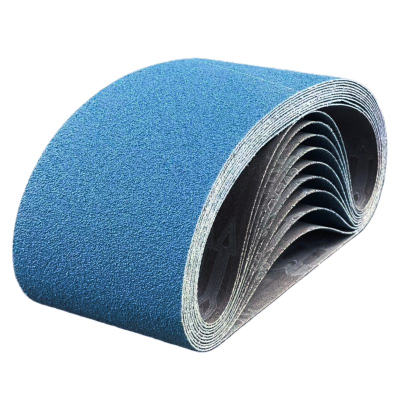 Blue Zirconia Corundum Sanding Belt 75 x 533 mm