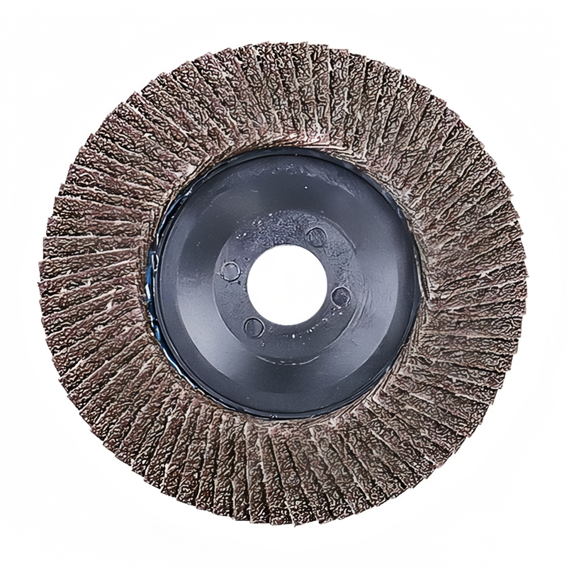Brown Aluminum Oxide Flap Disc (Plastic Backing)