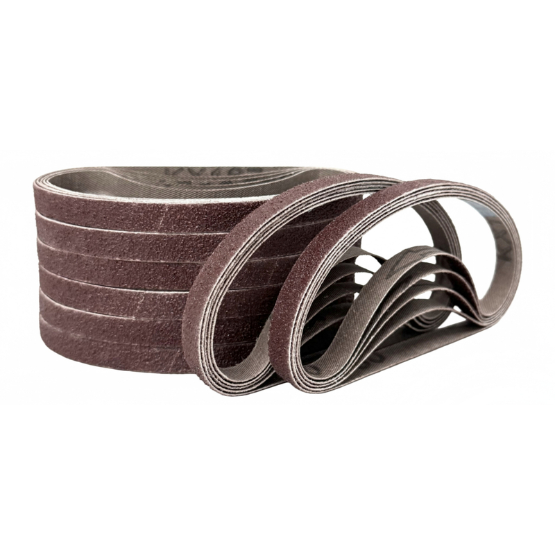 Red Aluminium Oxide Sanding Belt 10 x 330 mm