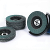 Blue Zirconia Flap Disc – Fiber Backing