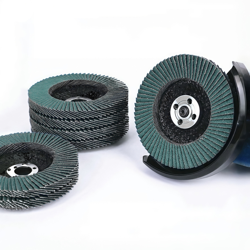 Blue Zirconia Flap Disc – Fiber Backing