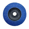 Blue Aluminum Oxide Flap Disc - Plastic Backing