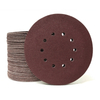 Red Aluminum Oxide 10 Holes 230mm Velcro Sanding Disc