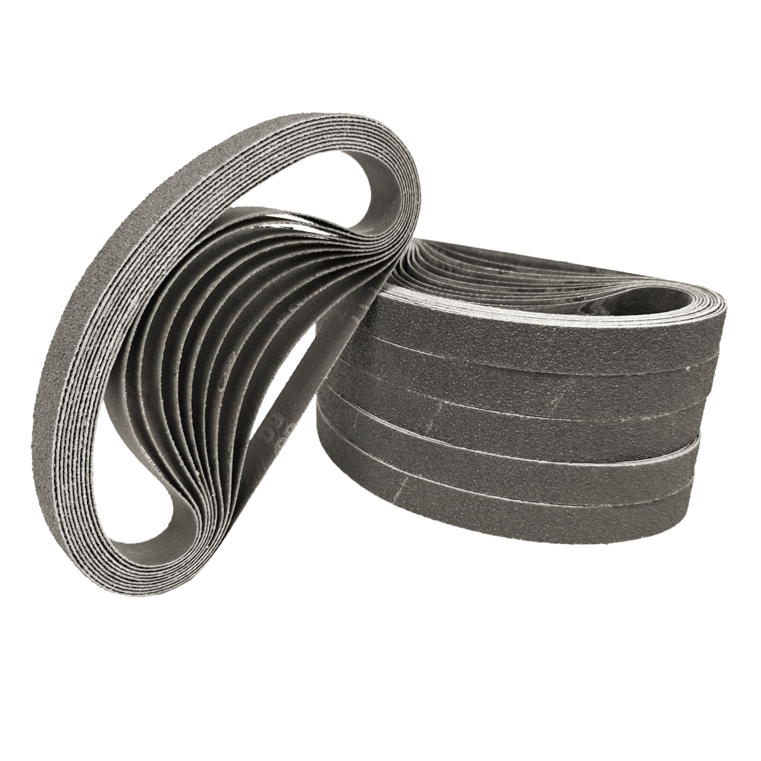 Black Silicon Carbide Sanding Belt 20 x 520 mm