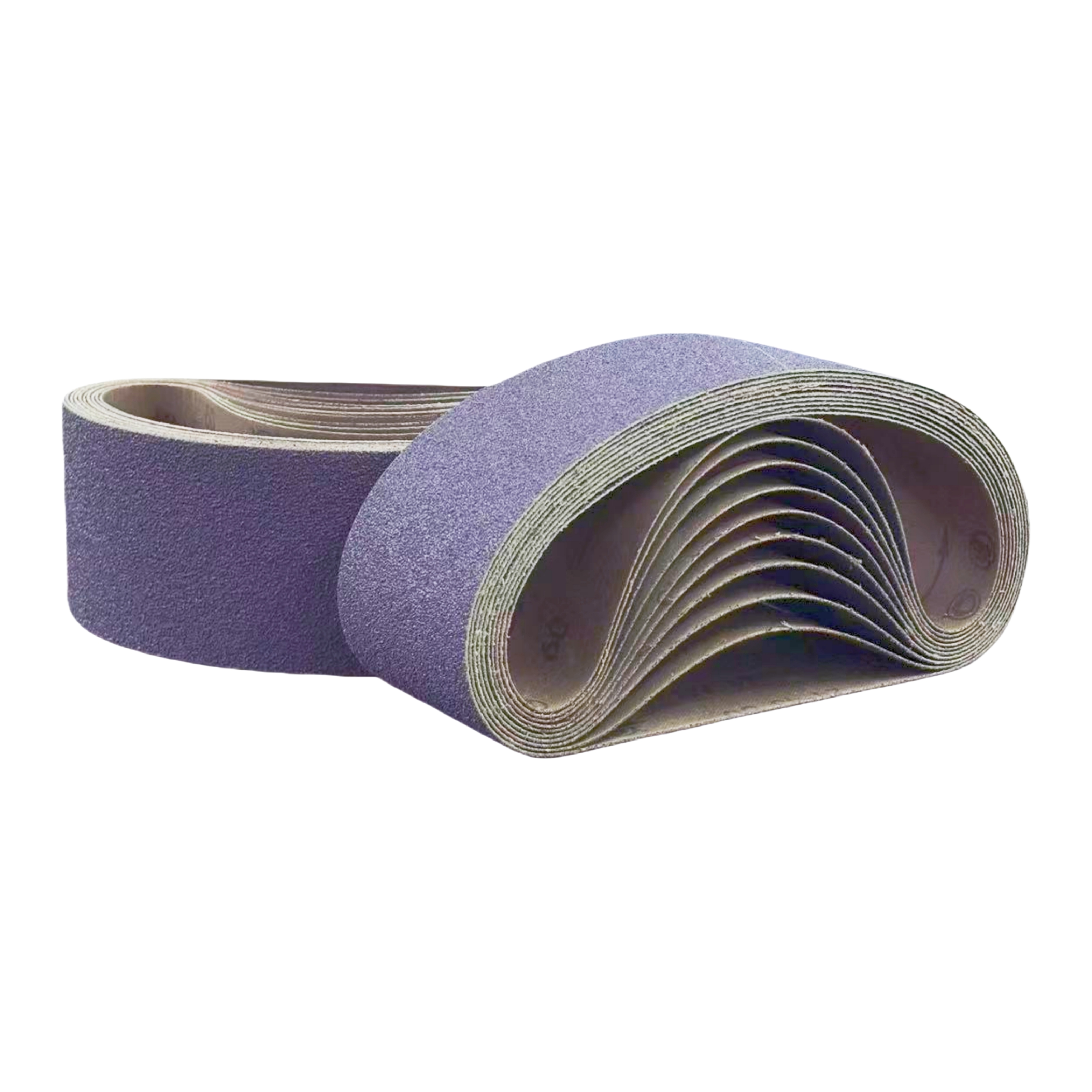 Purple Ceramic Abrasive Sanding Belt 75 x 533 mm