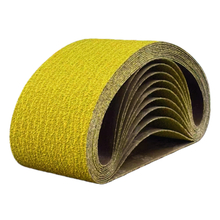 Yellow Ceramic Sanding Belt 75 x 533 mm 
