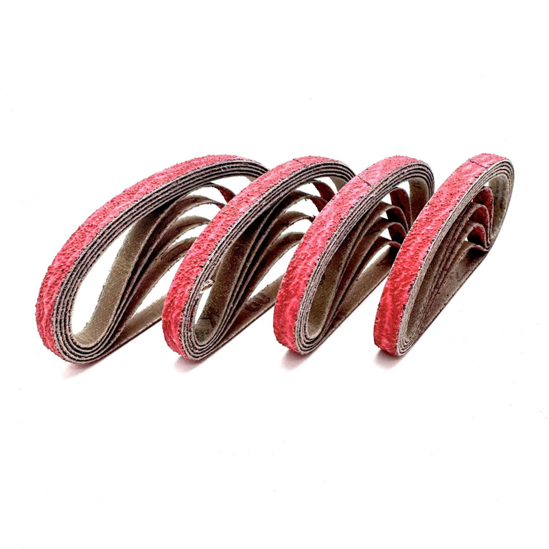 Red Ceramic Sanding Belt 10 X 330 mm