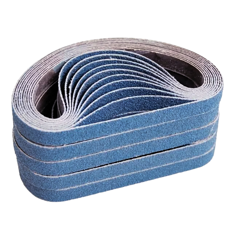 Blue Zirconia Corundum Sanding Belt 10 x 330 mm