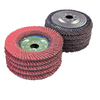 Red Aluminum Oxide Flap Disc - Metal Backing