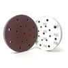 Red Aluminum Oxide 17 Holes 150mm Velcro Sanding Disc 