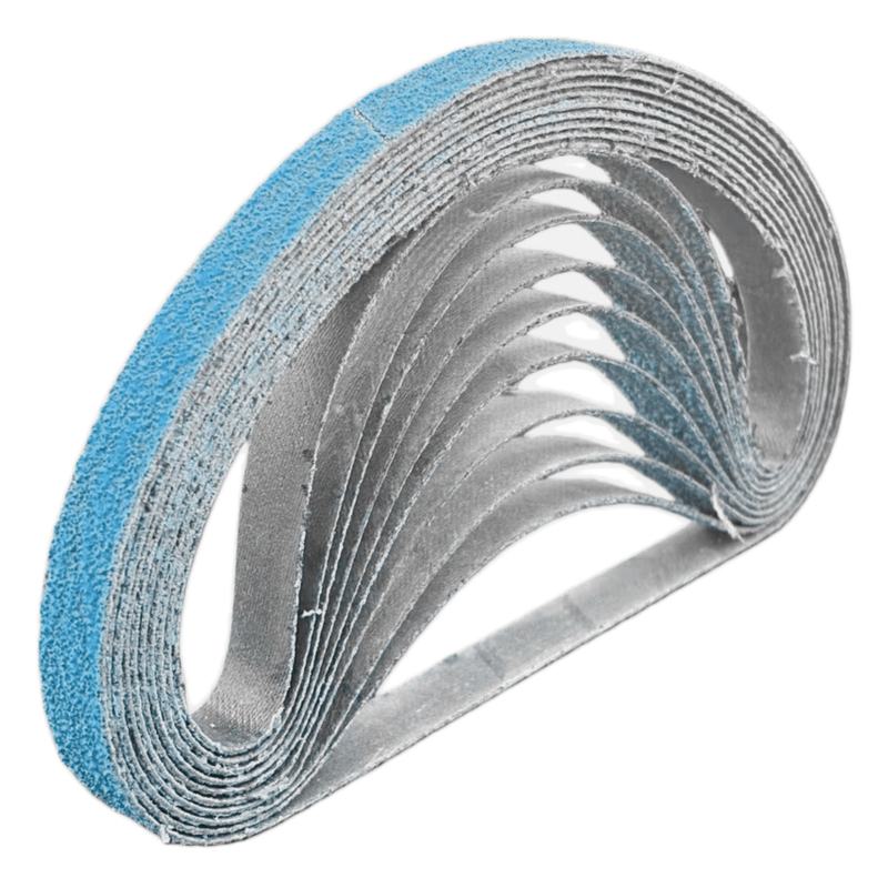 Blue Ceramic Sanding Belt 13 x 457 mm