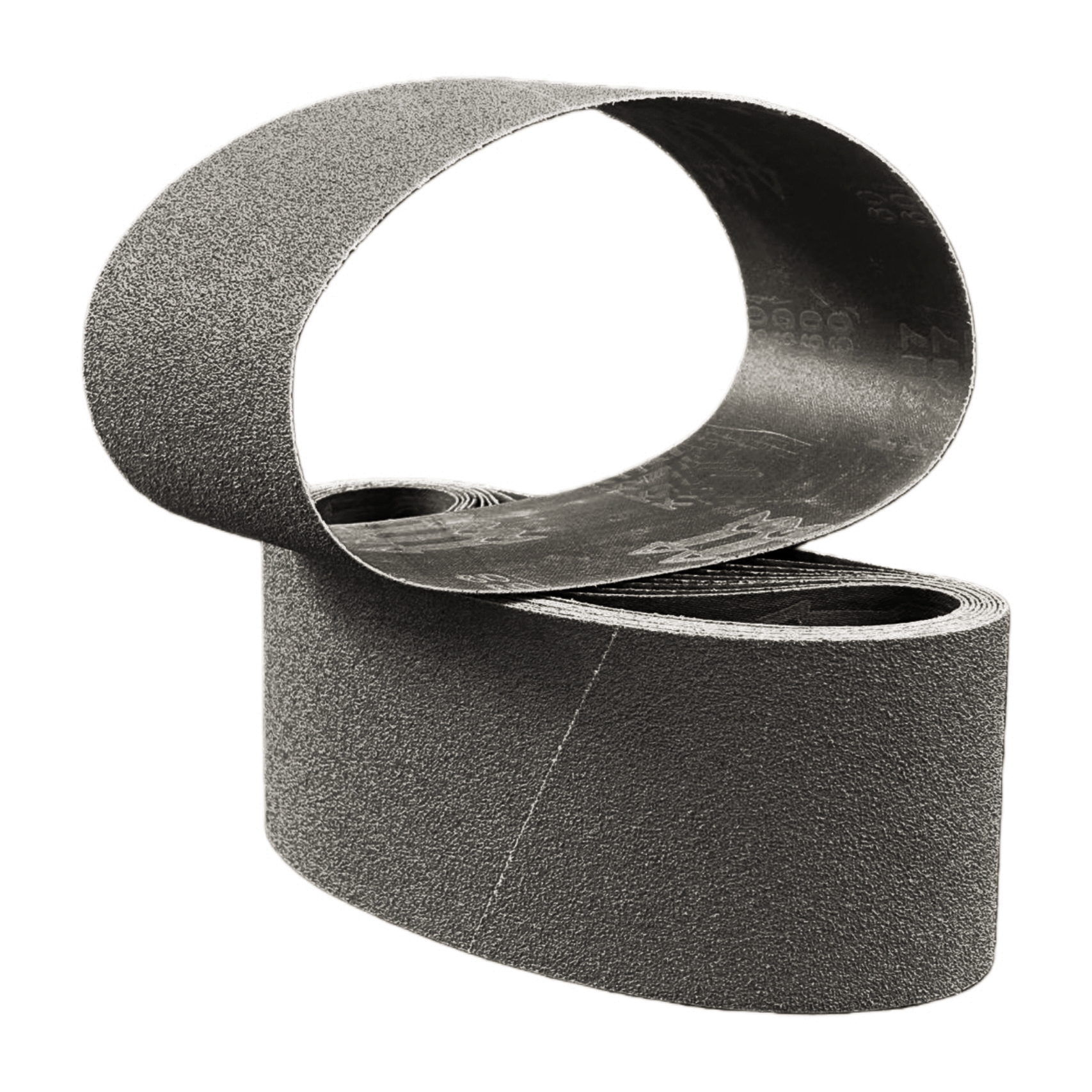 Black Silicon Carbide Sanding Belt 75 x 533 mm