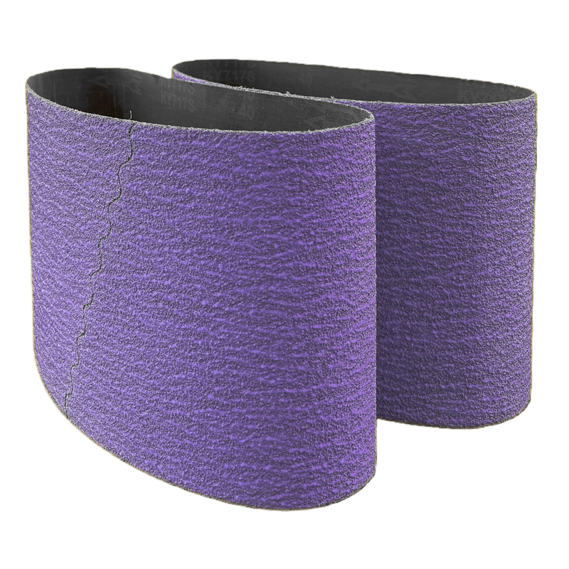 Purple Ceramic Abrasive Sanding Belt 200 x 750 mm 