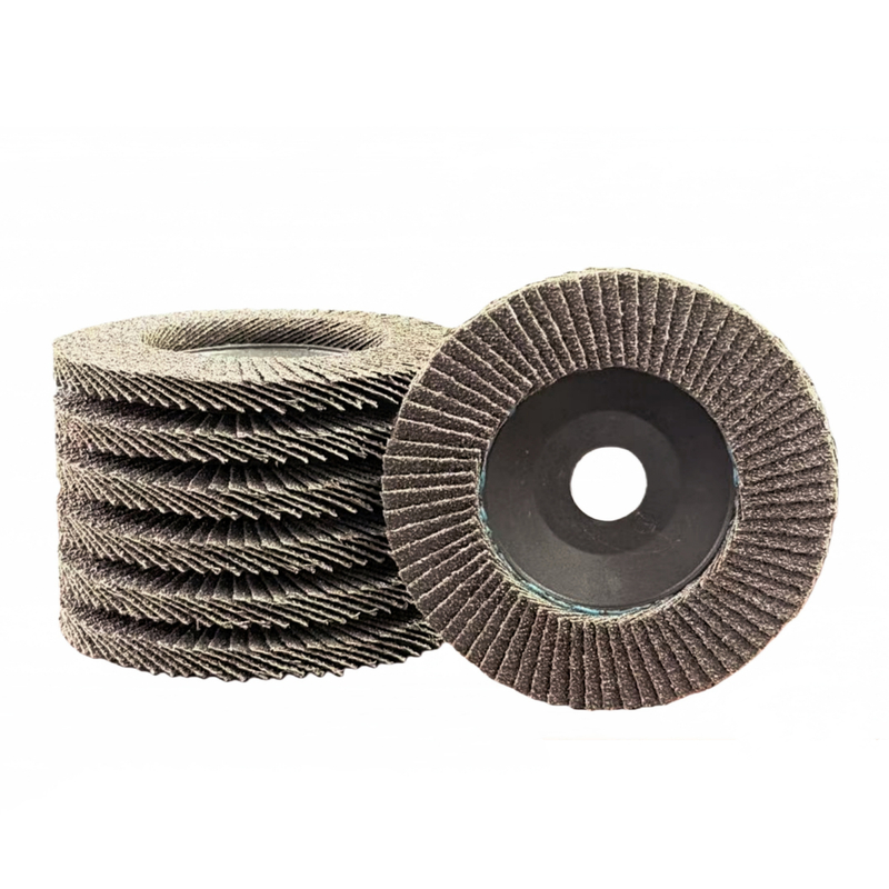 Brown Aluminum Oxide Flap Disc (Plastic Backing)