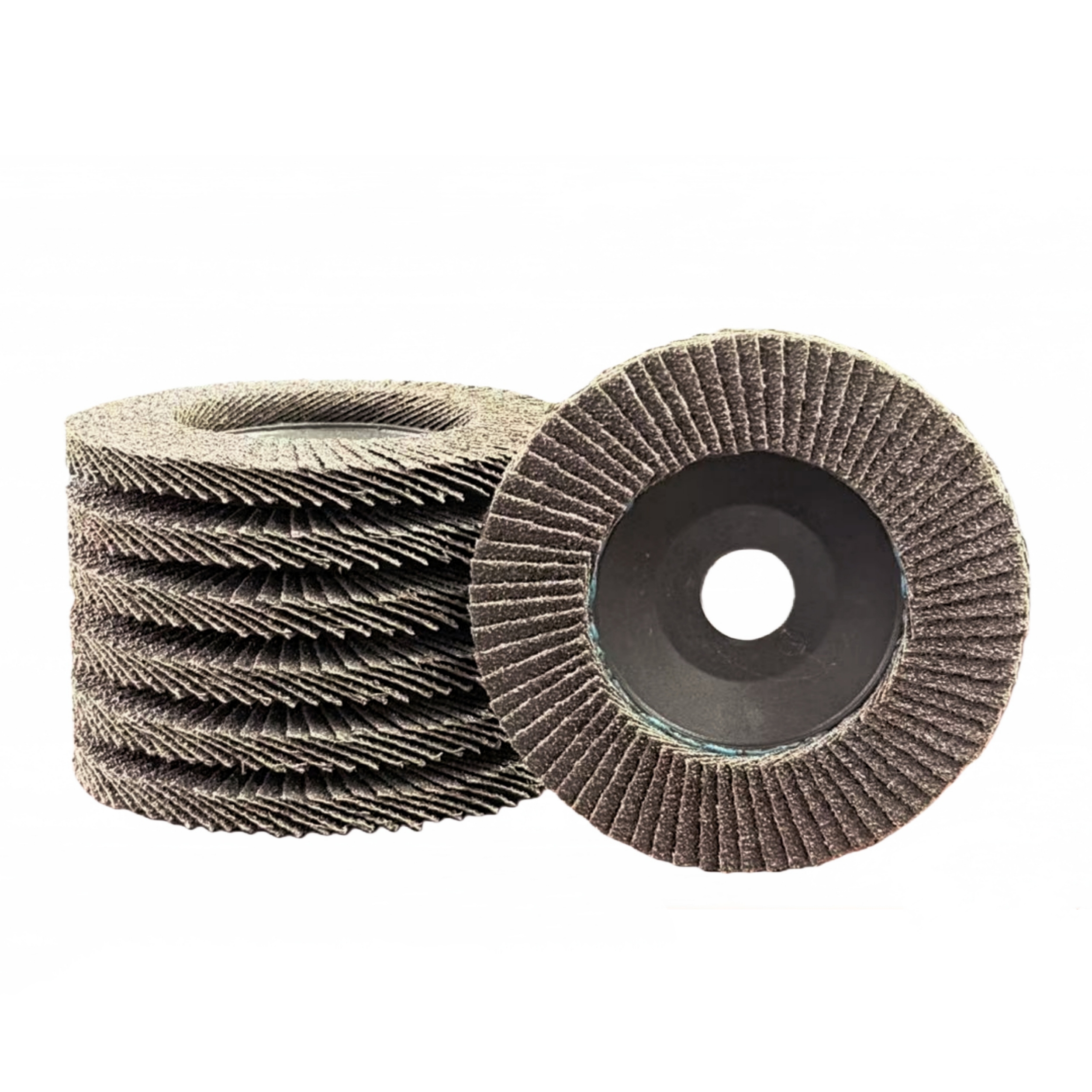 Brown Aluminum Oxide Flap Disc (Plastic Backing)