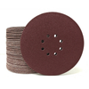 Red Aluminum Oxide 8 Holes 230mm Velcro Sanding Disc