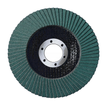 Blue Zirconia Flap Disc – Fiber Backing