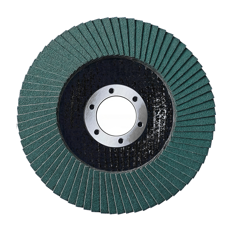 Blue Zirconia Flap Disc – Fiber Backing