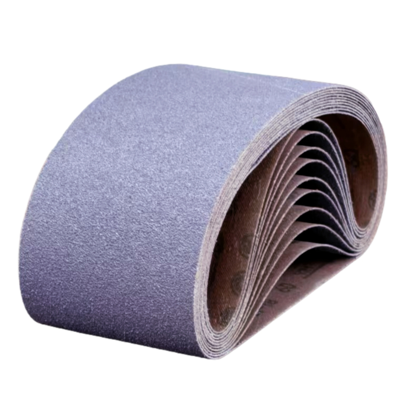 Purple Ceramic Abrasive Sanding Belt 75 x 533 mm