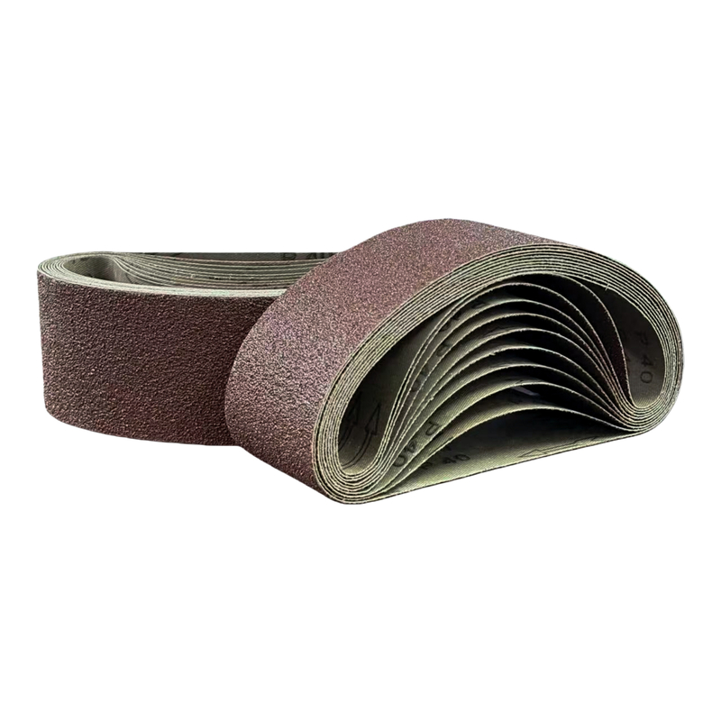 Red Aluminium Oxide Sanding Belt 75 X 533 mm