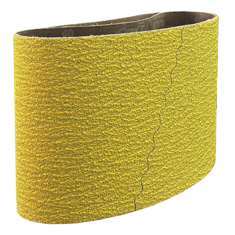 Yellow Ceramic Abrasive Sanding Belt 200 x 750 mm 