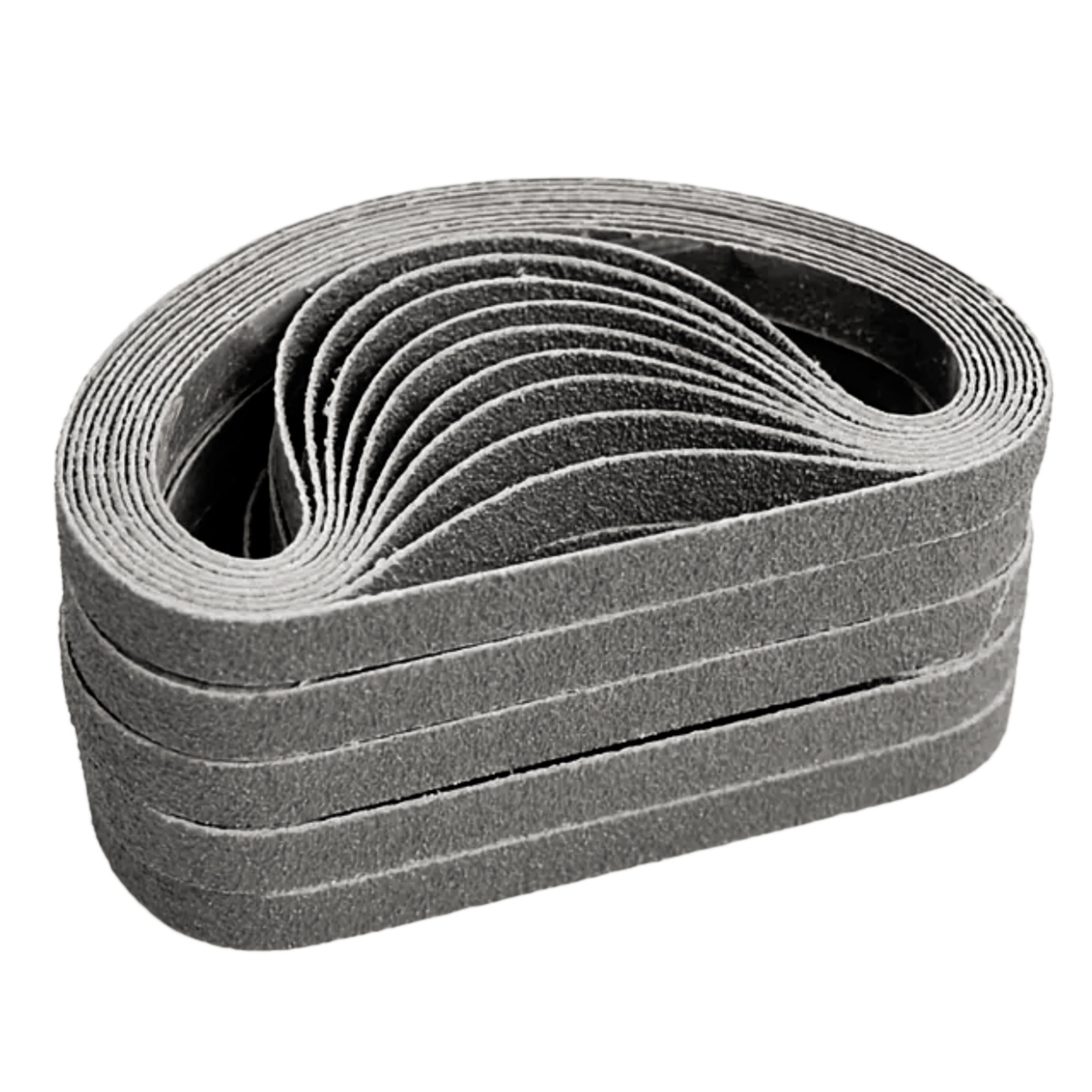 Black Silicon Carbide Sanding Belt 10 x 330 mm
