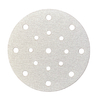 White Aluminum Oxide 17 Holes 150mm Velcro Sanding Disc