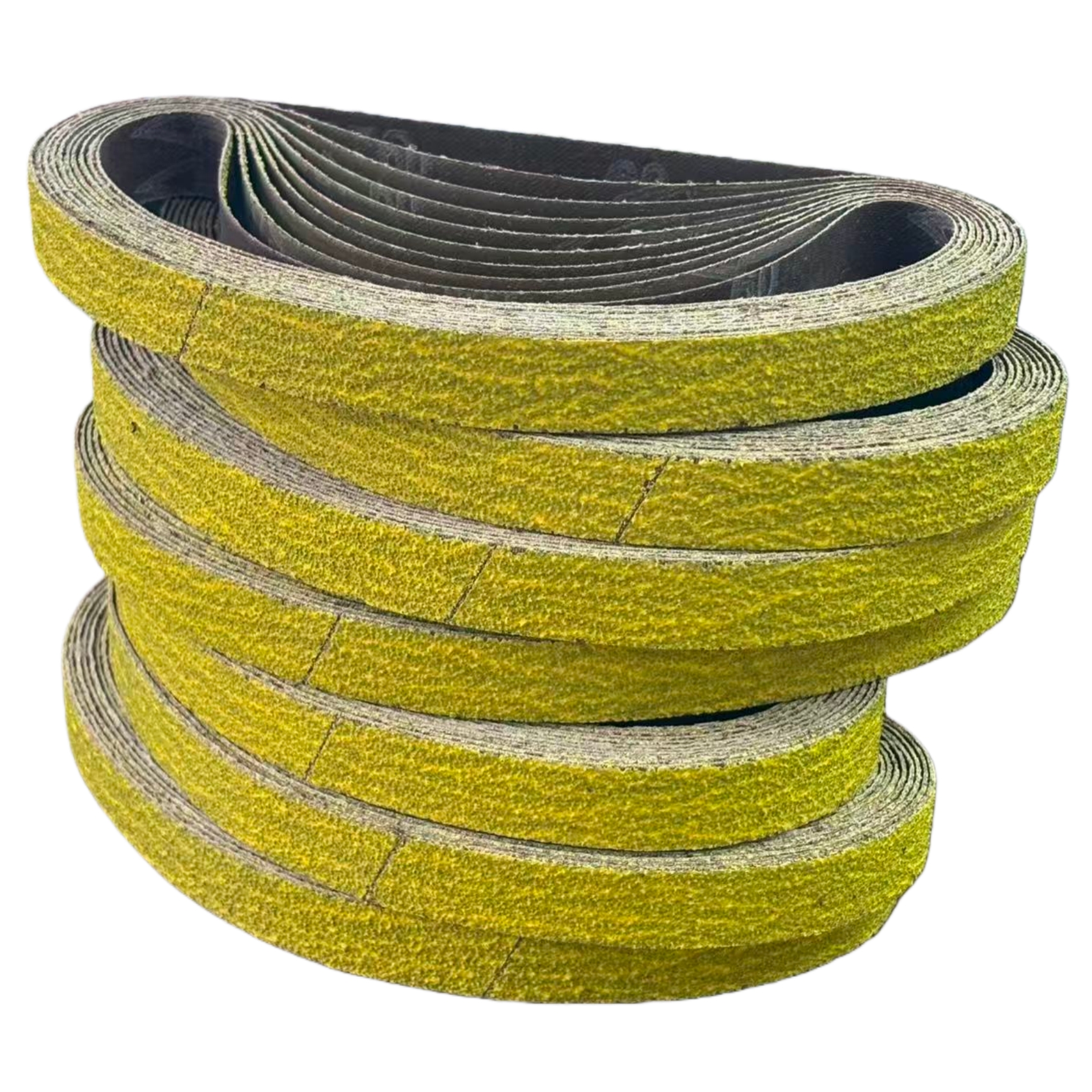 Yellow Ceramic Abrasive Sanding Belt 20 X 520 mm