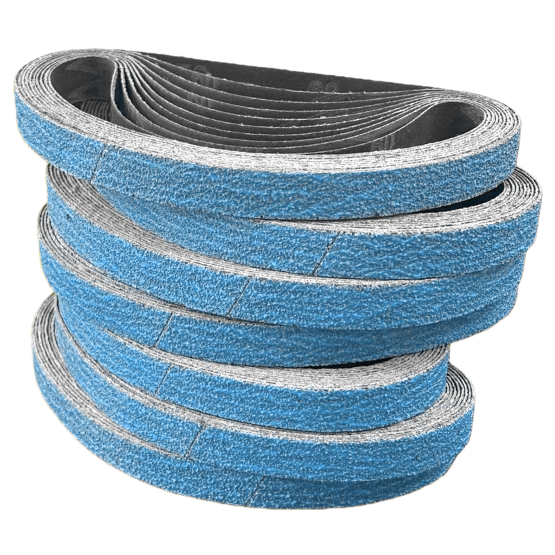 Blue Ceramic Abrasive Sanding Belt 20 X 520 mm 