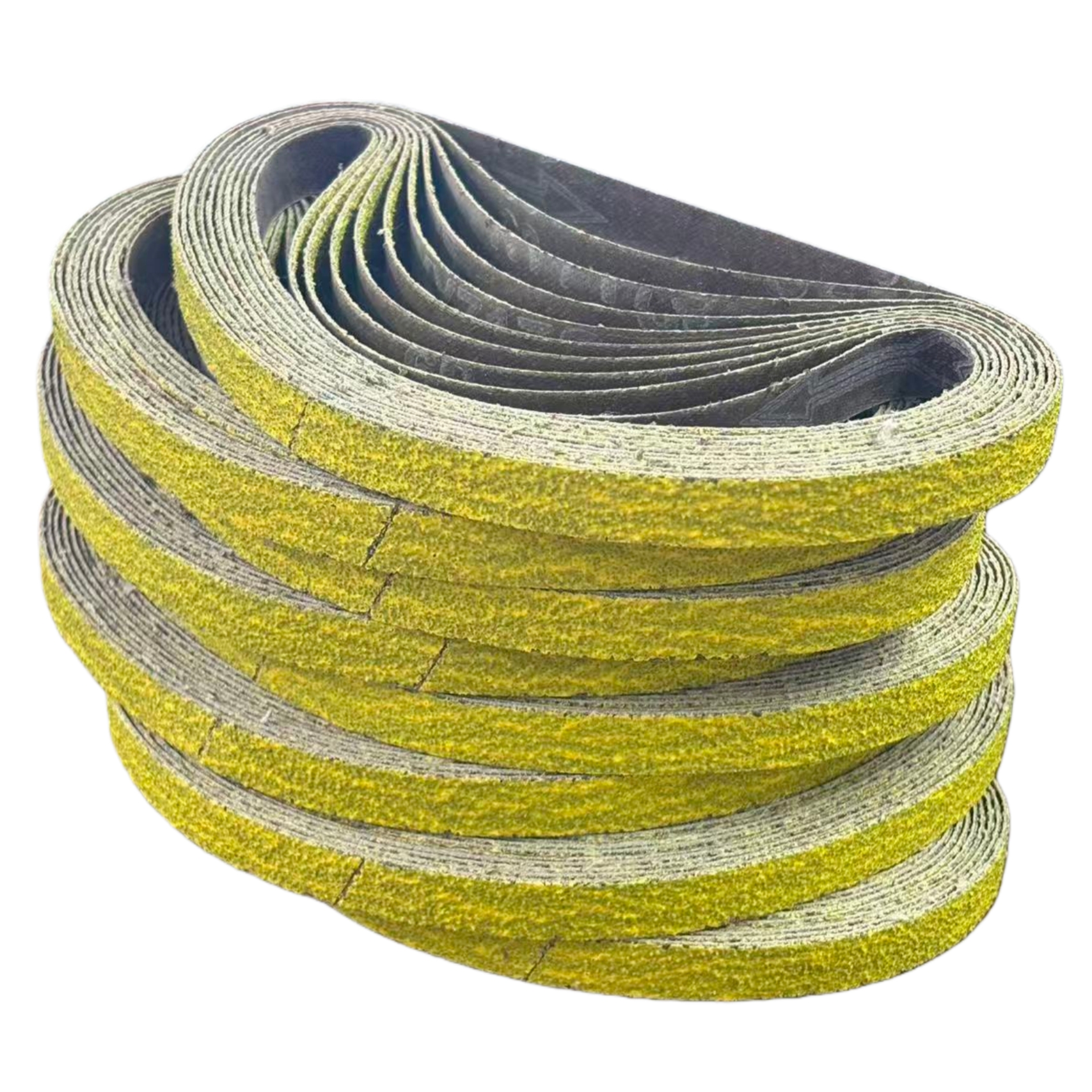 Yellow Ceramic Sanding Belt 13 x 457 mm