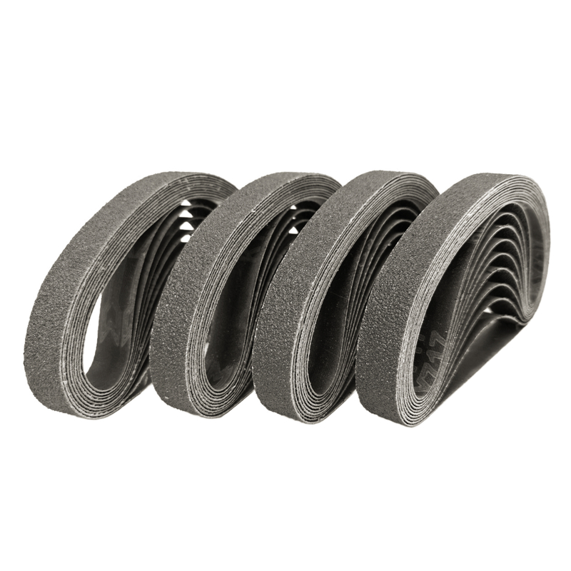 Black Silicon Carbide Sanding Belt 20 x 520 mm
