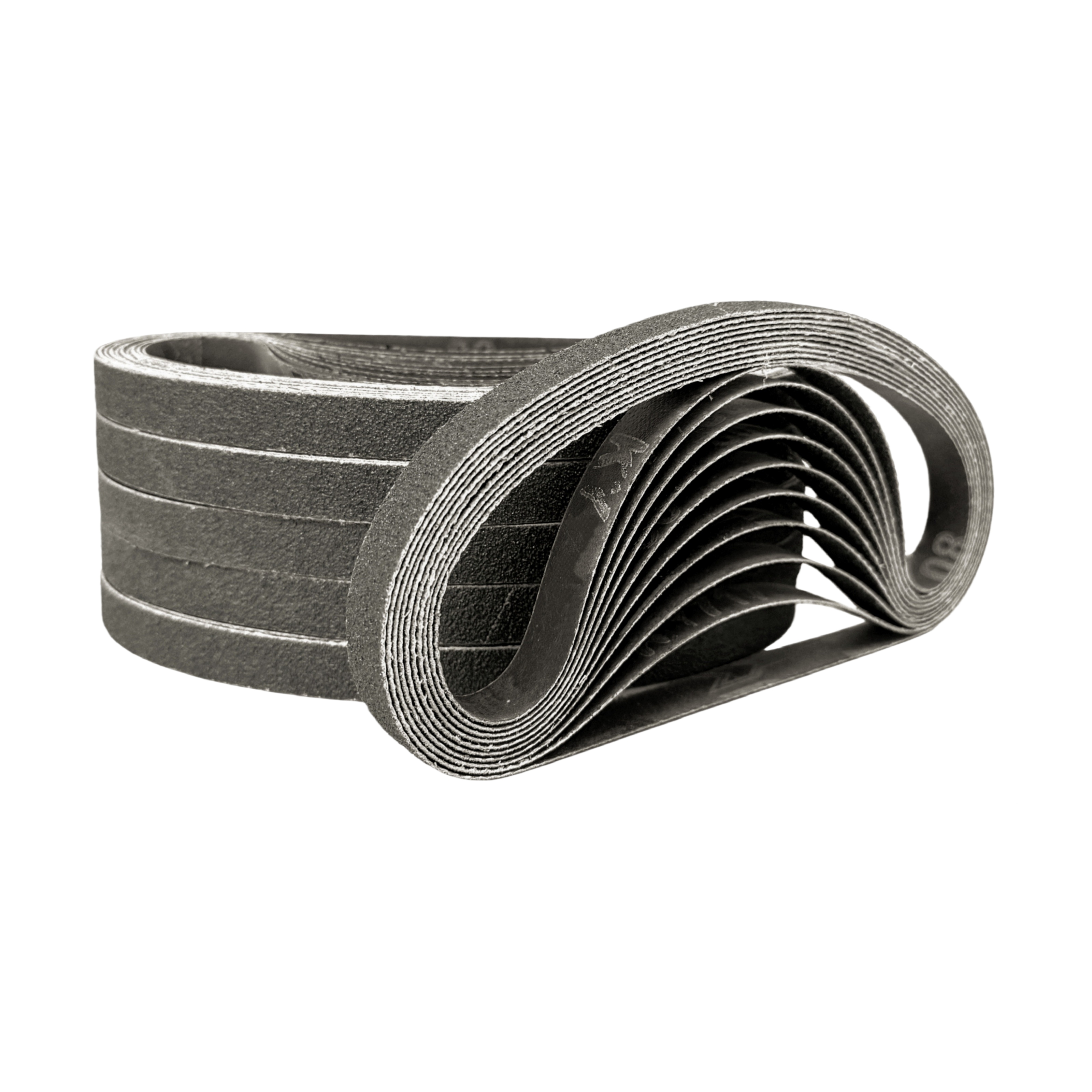 Black Silicon Carbide Sanding Belt 13 x 457 mm