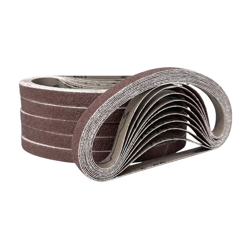 Red Aluminium Oxide Sanding Belt 13 x 457mm
