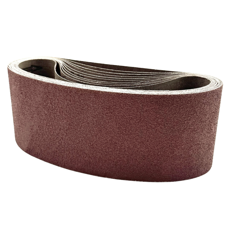 Red Aluminium Oxide Sanding Belt 75 X 533 mm