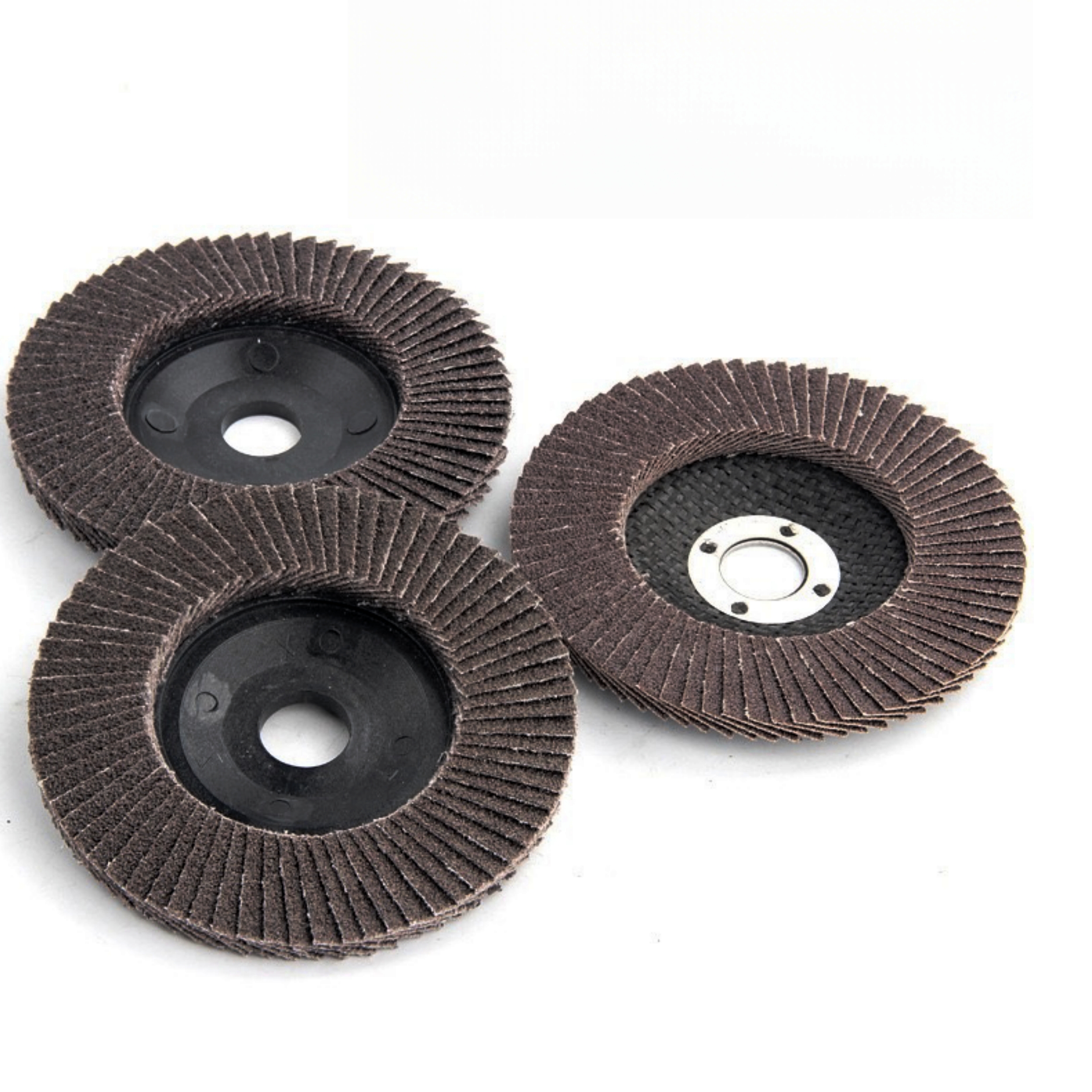 Brown Aluminum Oxide Flap Disc (Plastic Backing)
