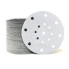 White Aluminum Oxide 17 Holes 150mm Velcro Sanding Disc