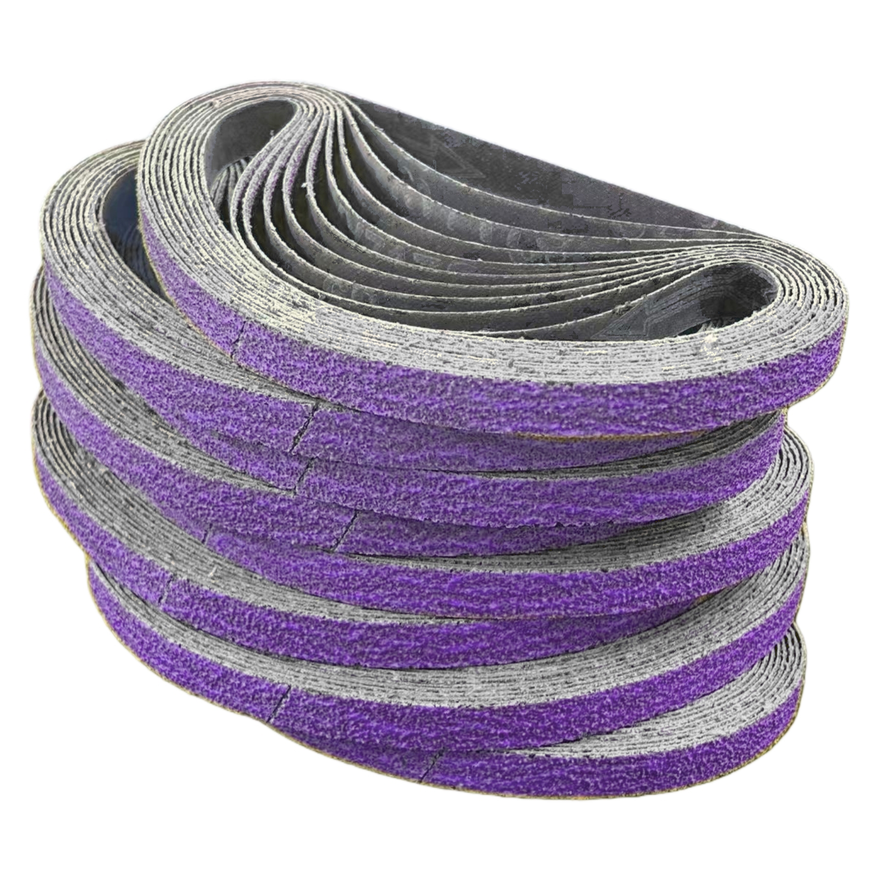 Purple Ceramic Abrasive Sanding Belt 13 X 457mm