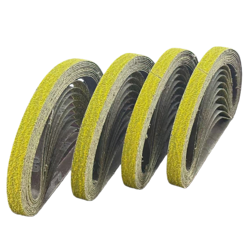 Yellow Ceramic Sanding Belt 13 x 457 mm