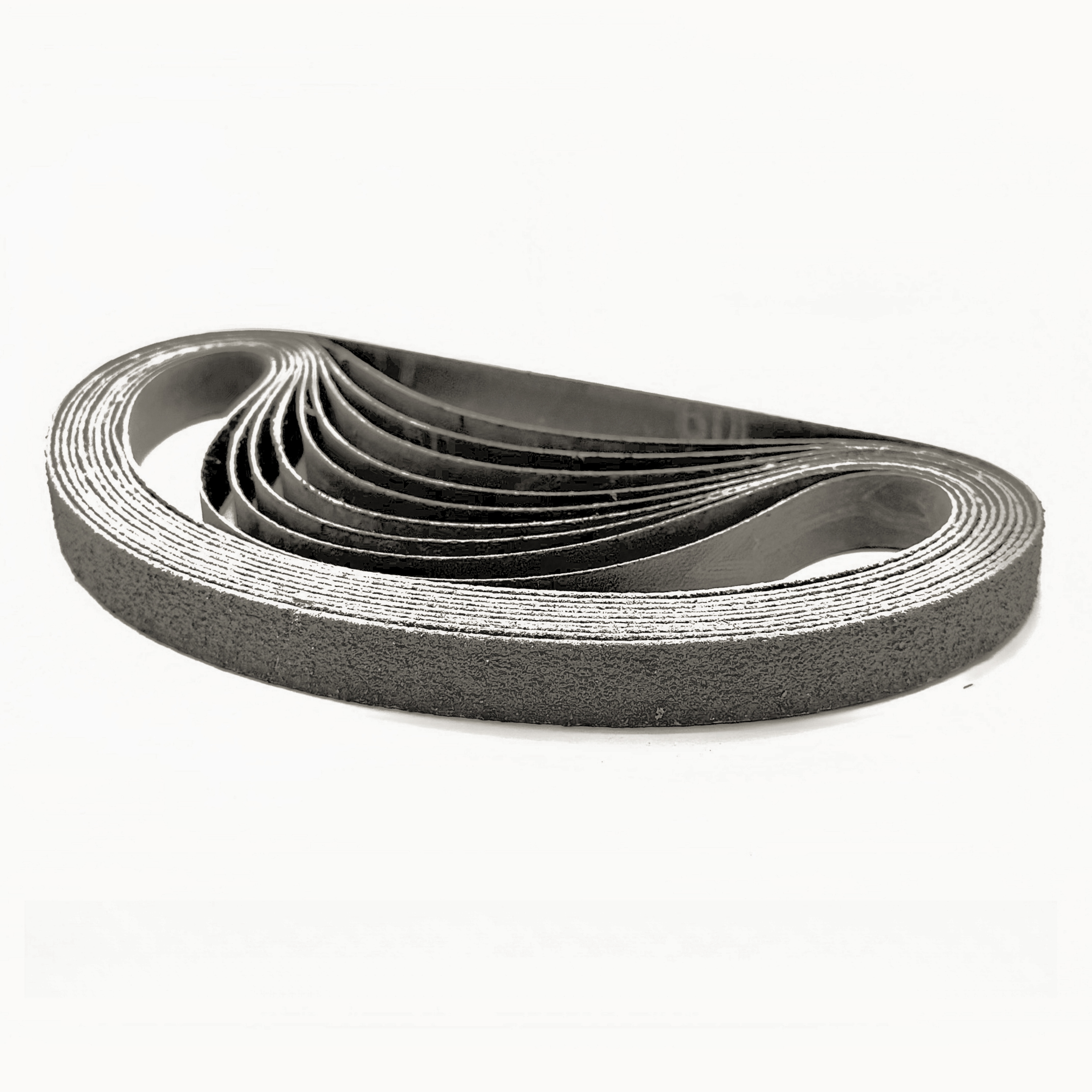 Black Silicon Carbide Sanding Belt 13 x 457 mm