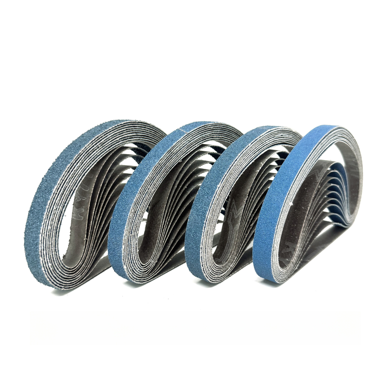 Blue Zirconia Corundum Sanding Belt 13 x 457 mm