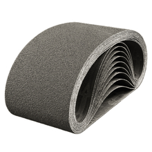 Black Silicon Carbide Sanding Belt 75 x 533 mm
