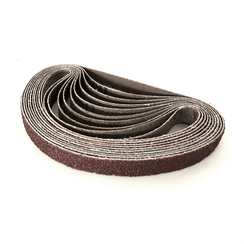 Red Aluminium Oxide Sanding Belt 10 x 330 mm