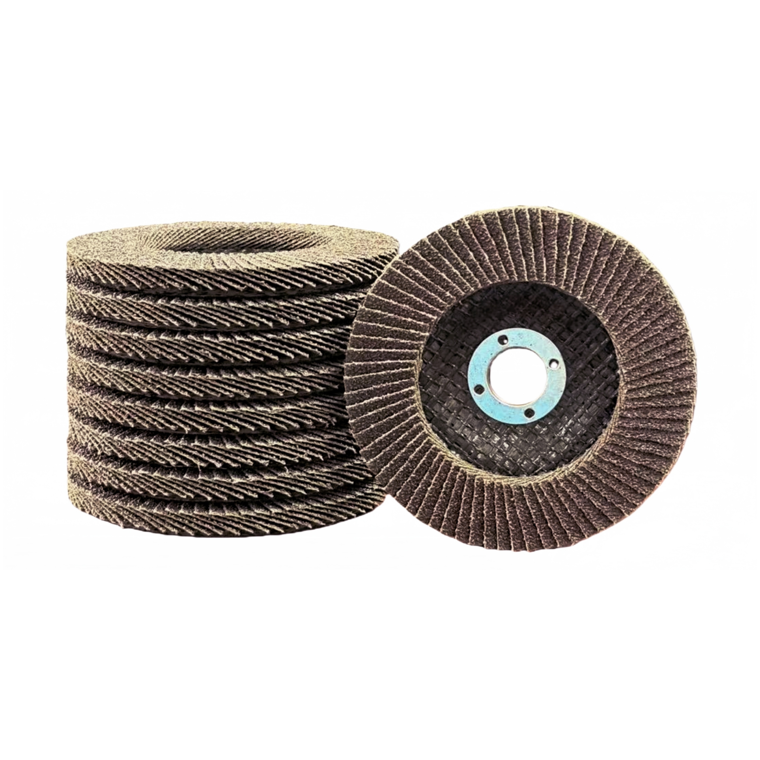 Brown Aluminum Oxide Flap Disc – Fiber Backing